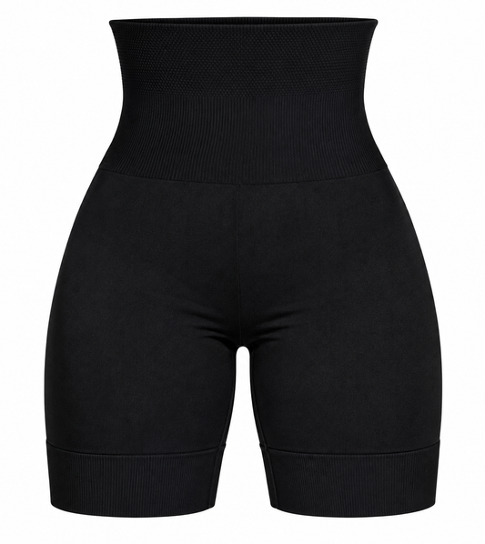BIXTRA- High Waist Shapewear Short β Corrigerend & Naadloos Zwart