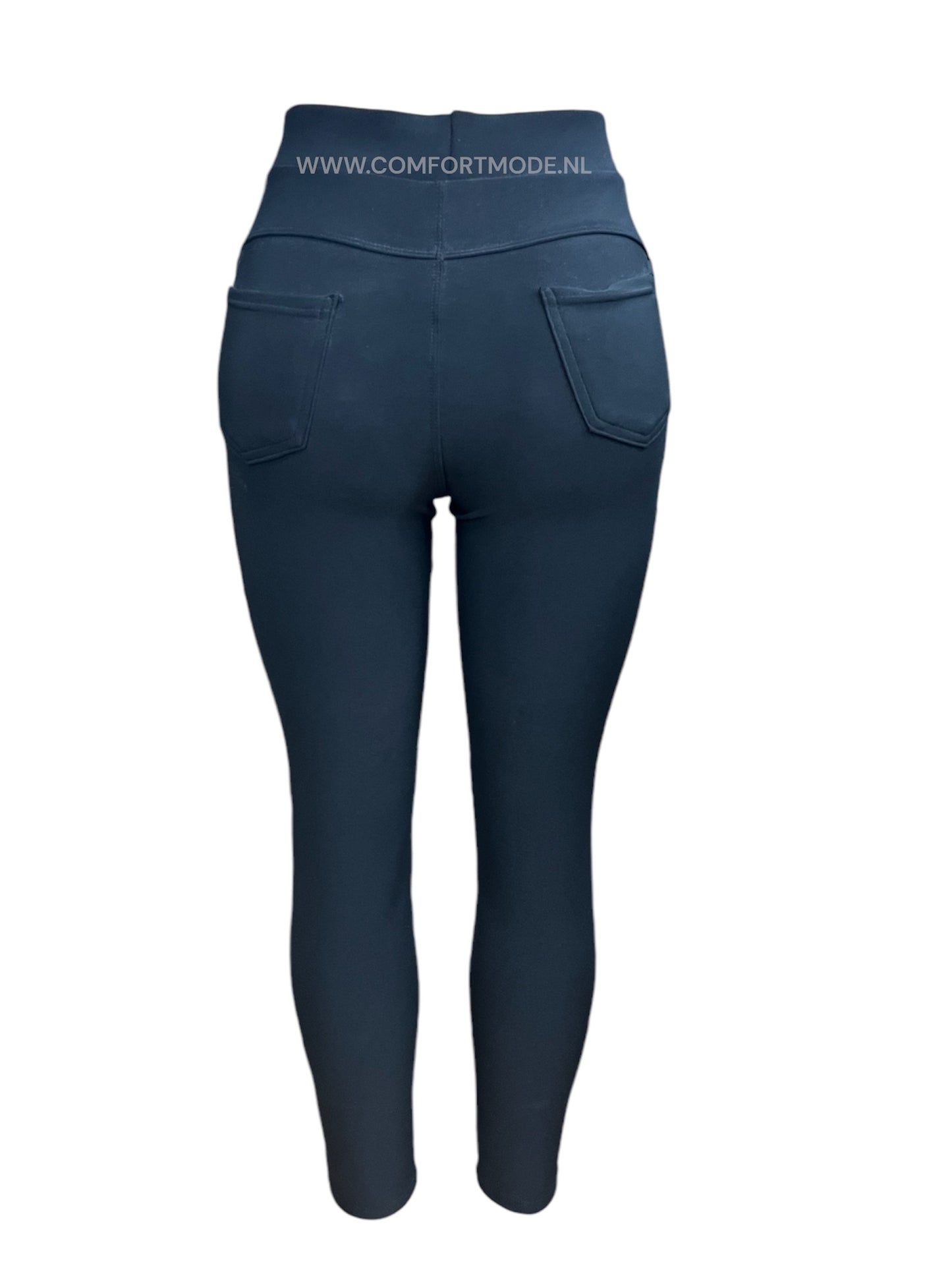 R230 - COMFORT PANTS BLACK WITH POCKETS