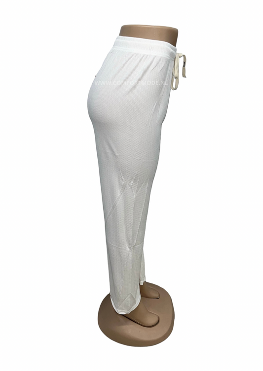 -PANTALONBROEK WIT DAMES