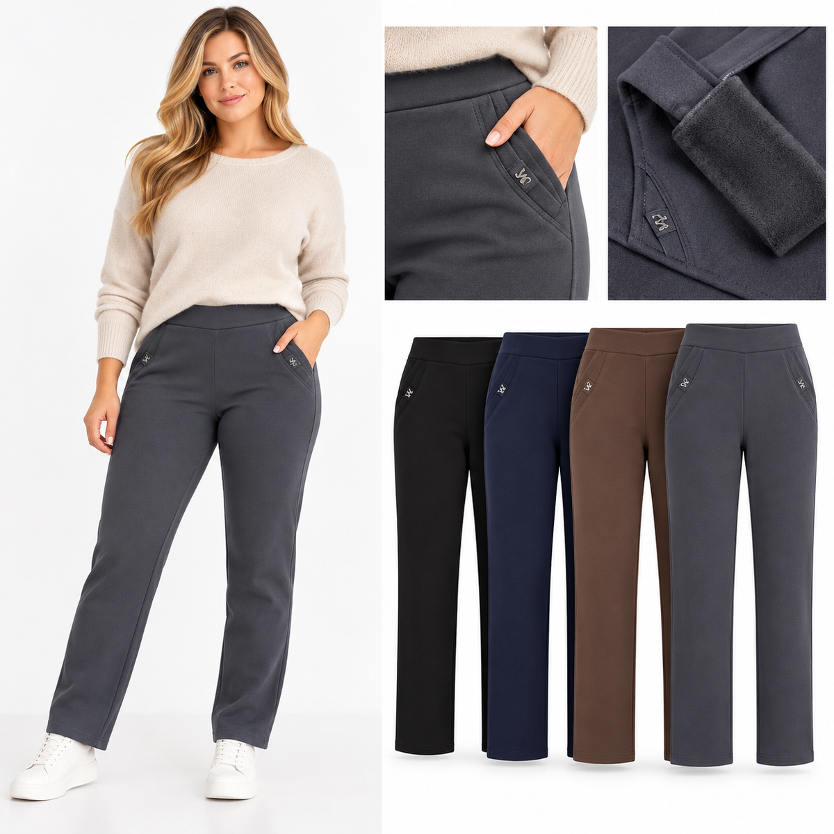 Warme Dames Comfortbroek Grote Maten 5XL-12XL | Comfortmode