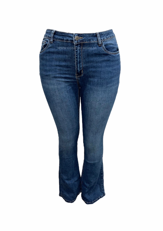 -FLARED SPIJKERBROEK