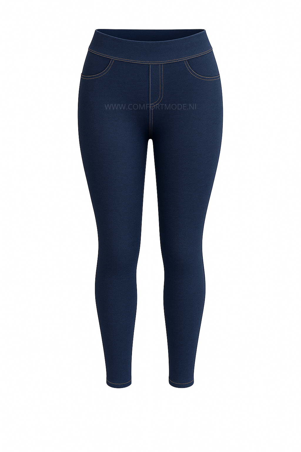 XY-35 -COMFORT TROUSERS DENIM DARK BLUE