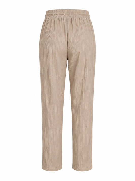 -ZOMERBROEK COMFY LUCHTIG TAUPE