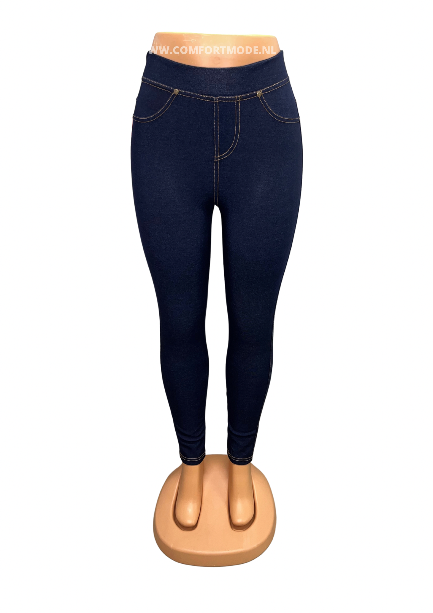SALE - COMFORT PANTS DENIM DARK BLUE
