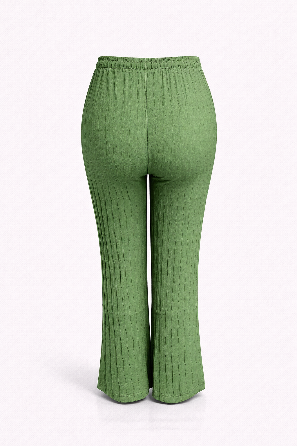 -COMFORT ZOMERBROEK -GROEN LUCHTIG -ONESIZE