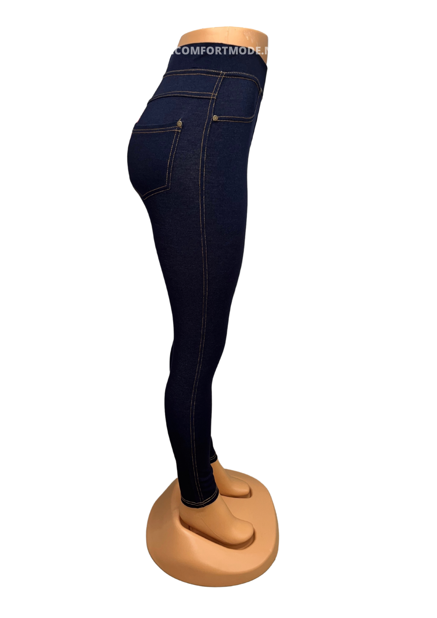 SALE - COMFORT PANTS DENIM DARK BLUE