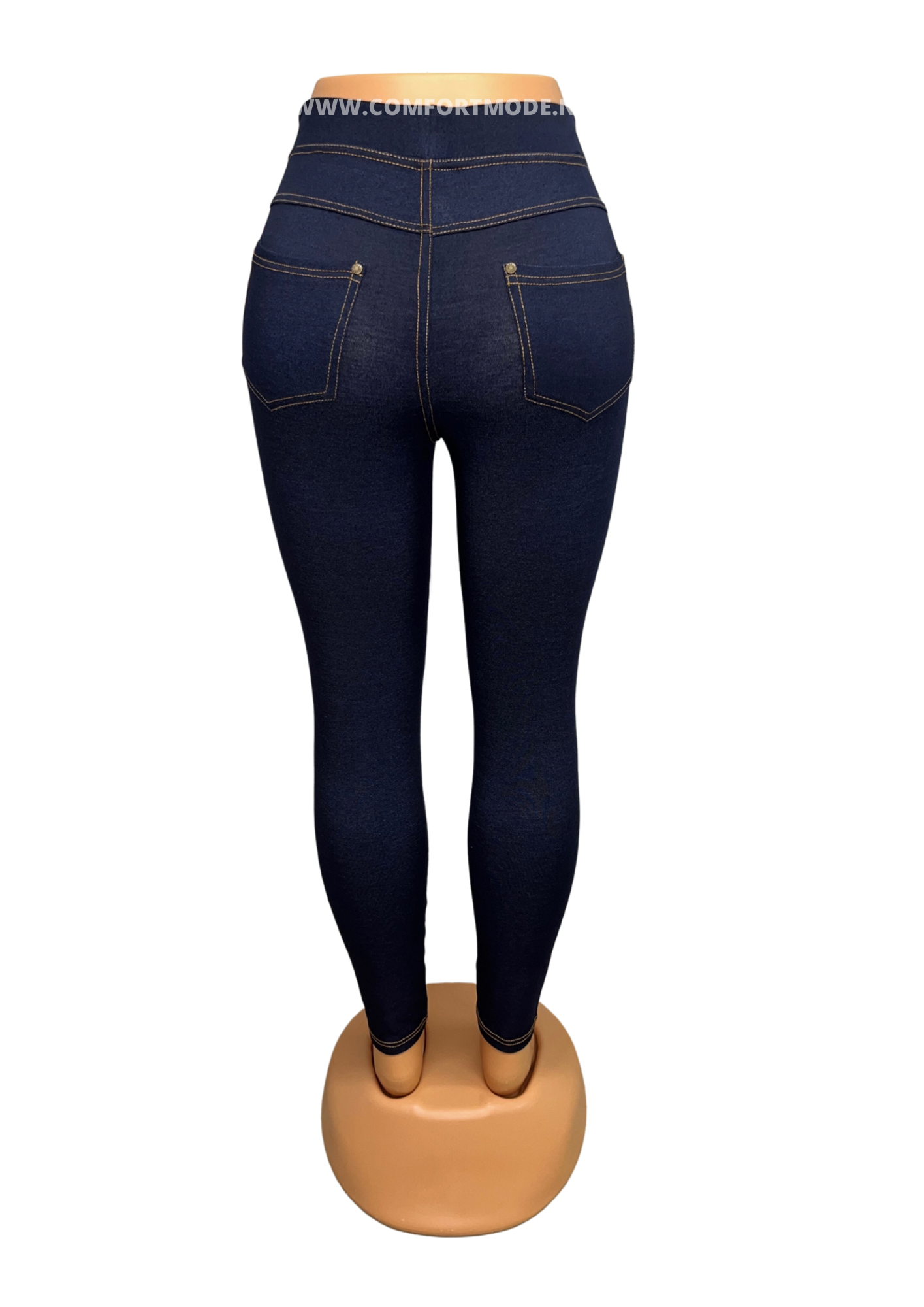 SALE - COMFORT PANTS DENIM DARK BLUE