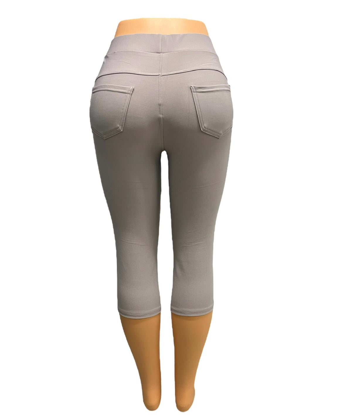 -COMFORTBROEK CAPRI LICHT GRIJS