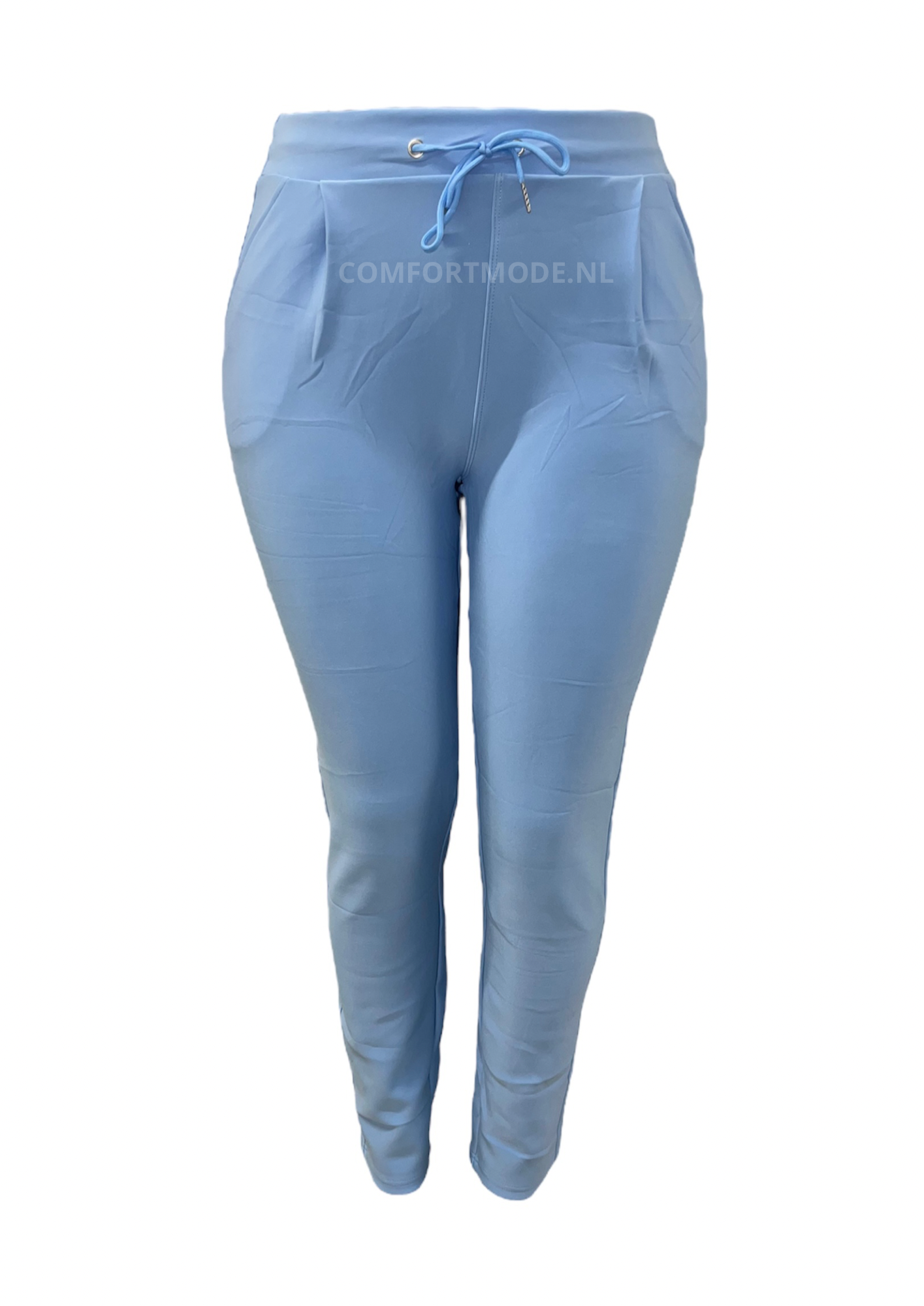 R238 -COMFORTBROEK BABYBLAUW MET VETER