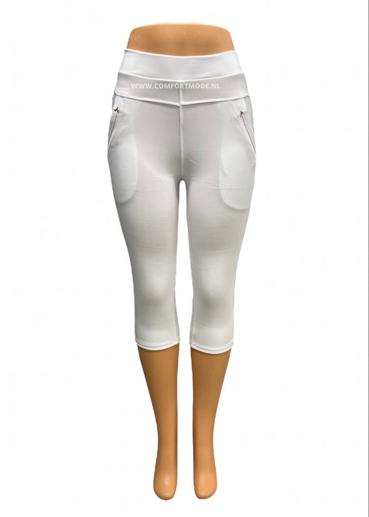 -CAPRI COMFORTBROEK WIT