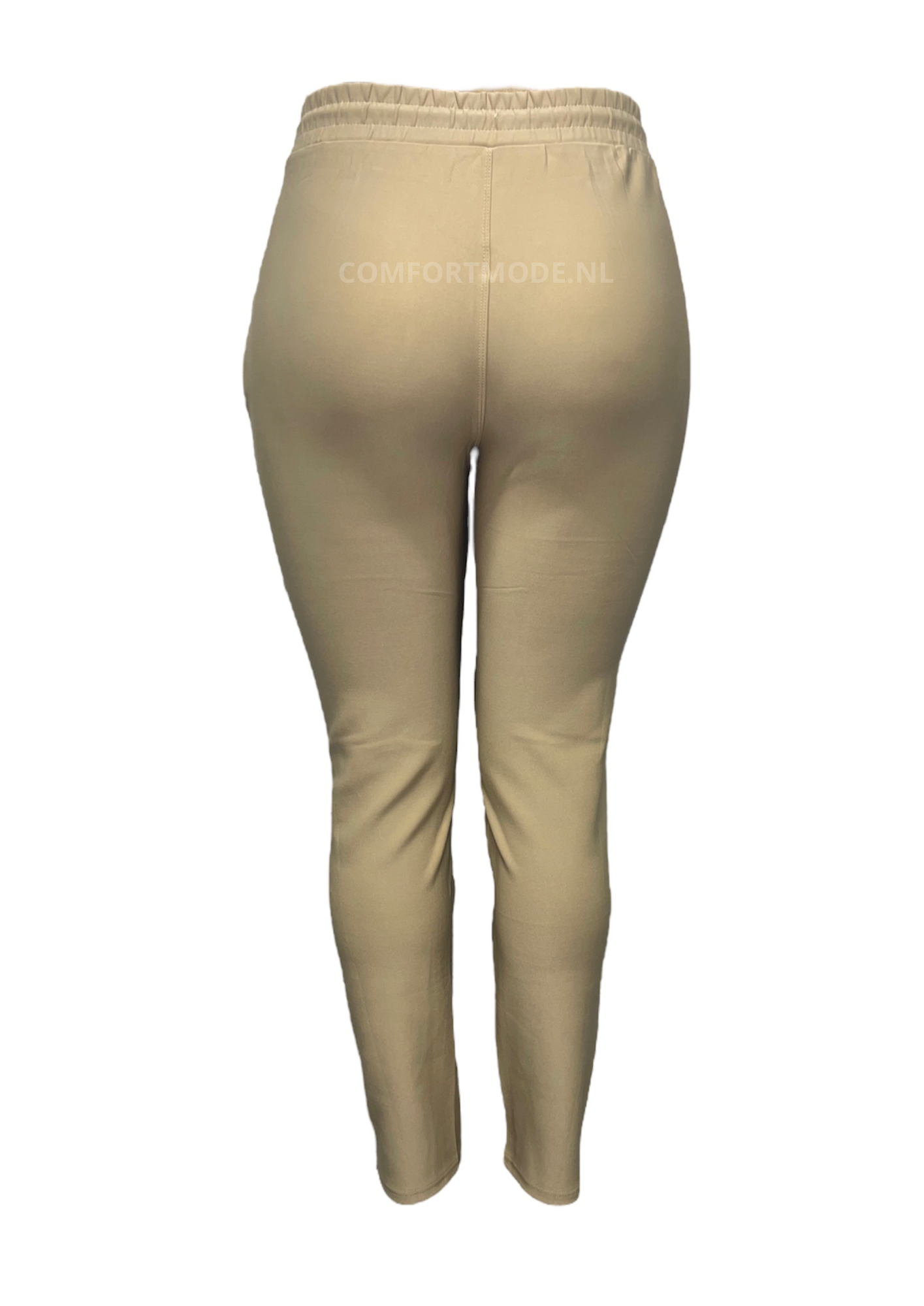 R238 -COMFORTBROEK BEIGE MET VETER