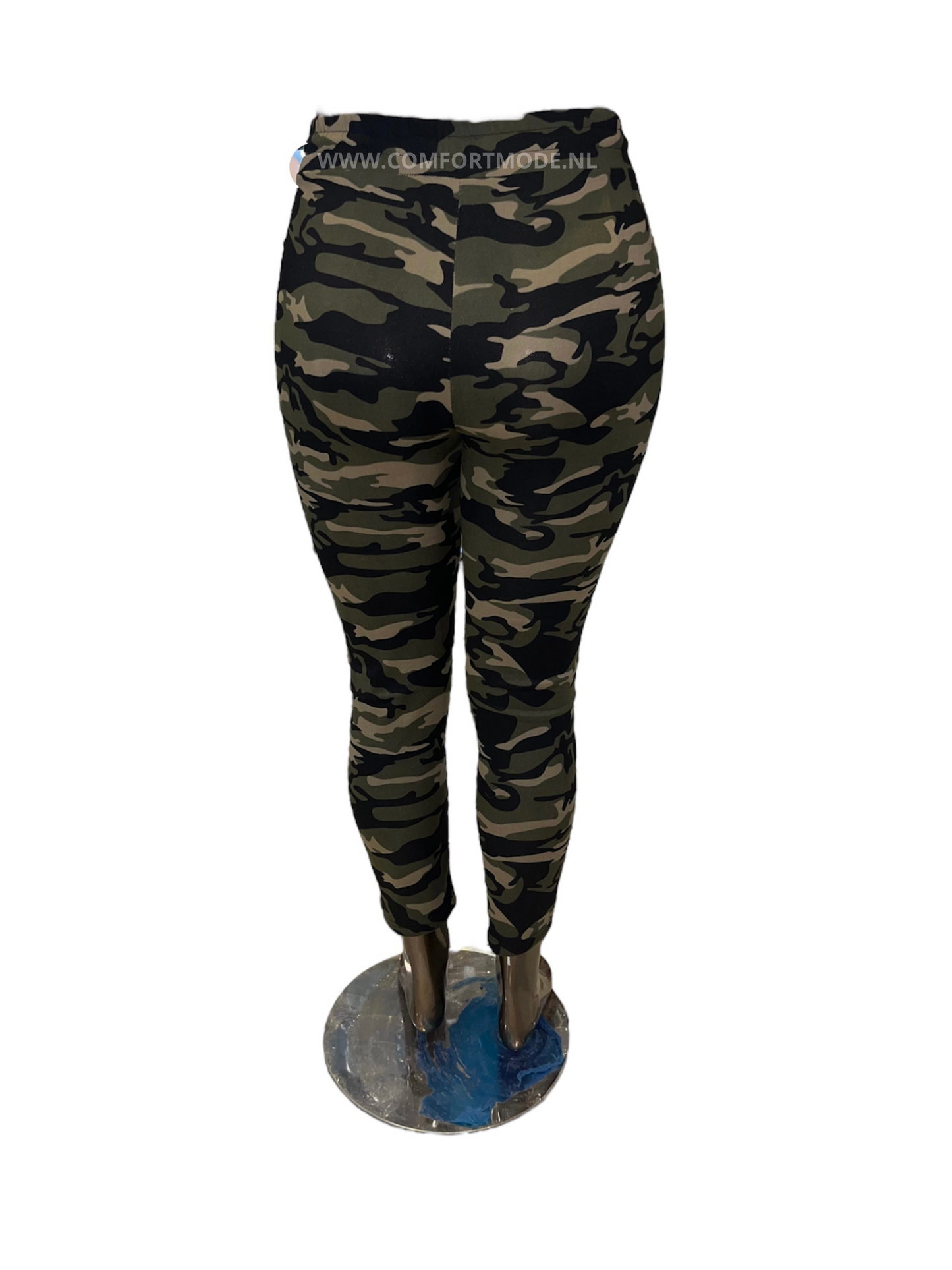 -COMFORTBROEK CAMOUFLAGE MET VETER - comfortmode