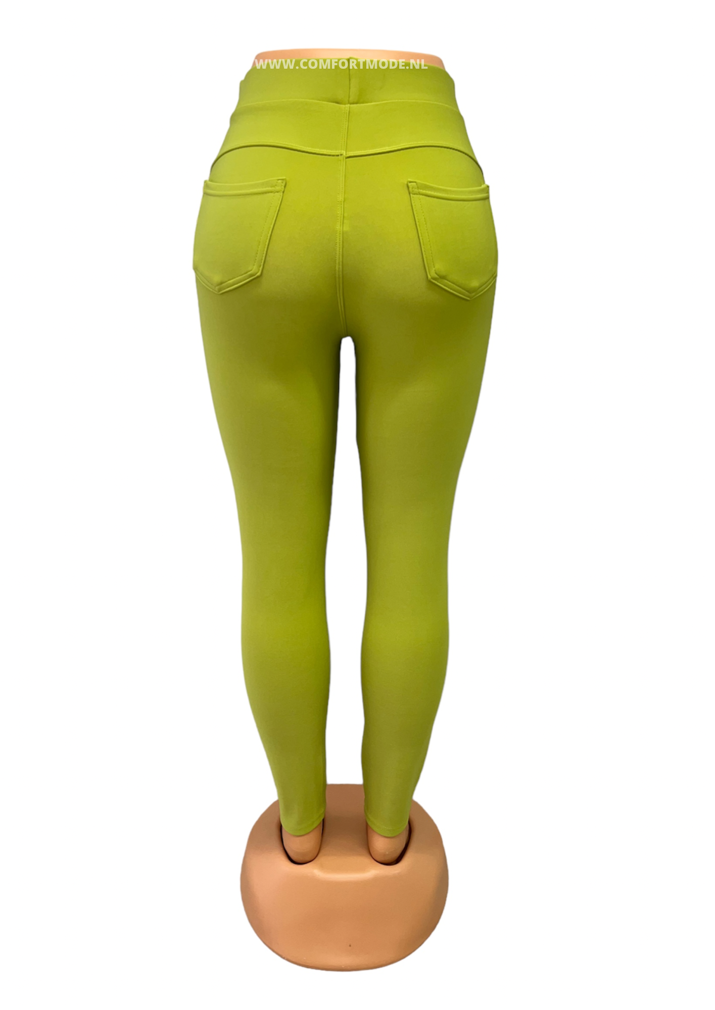 SALE -COMFORTBROEK APPEL GROEN