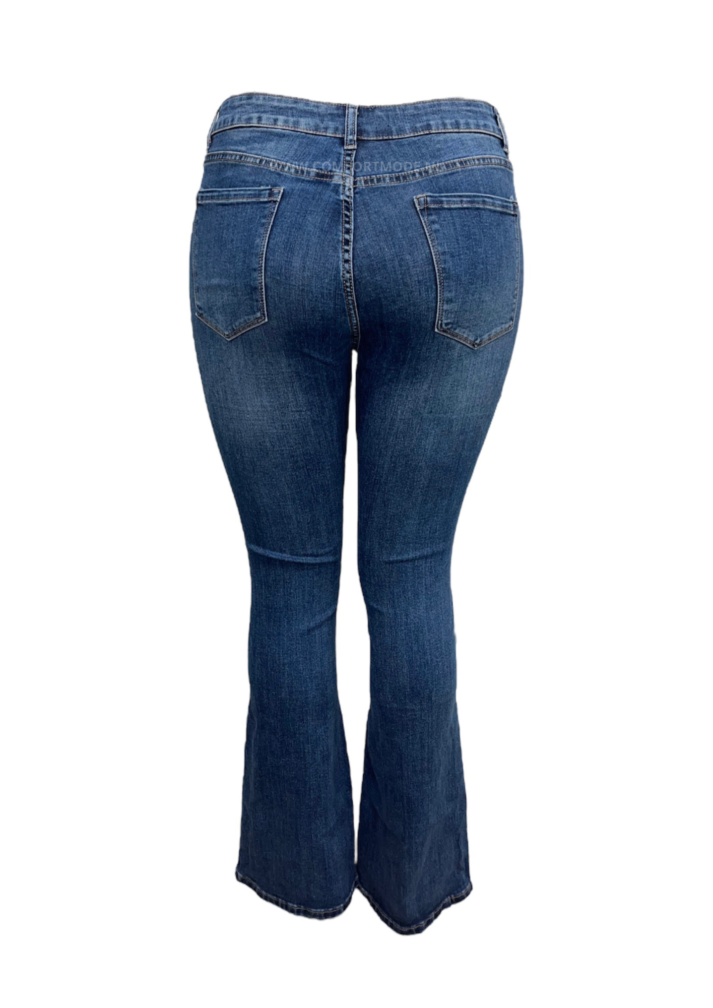 -DAMES STRETCHBROEK FLARED