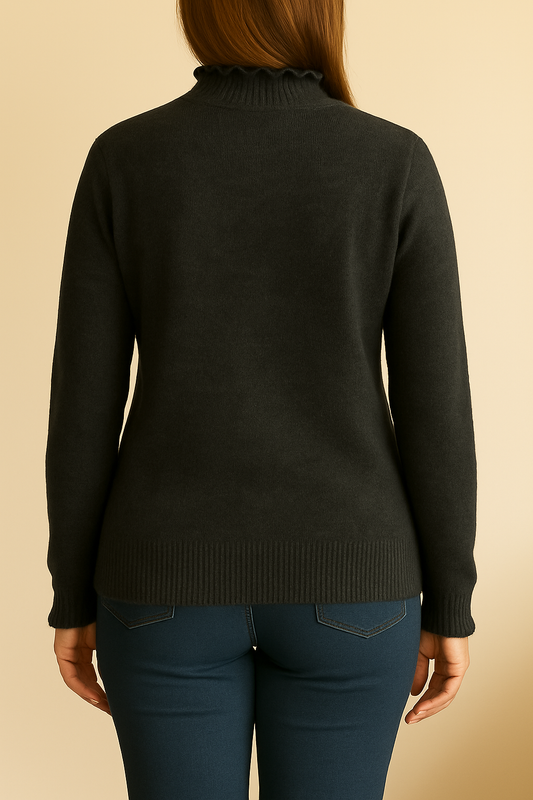 Zachte trui- Donkergrijs