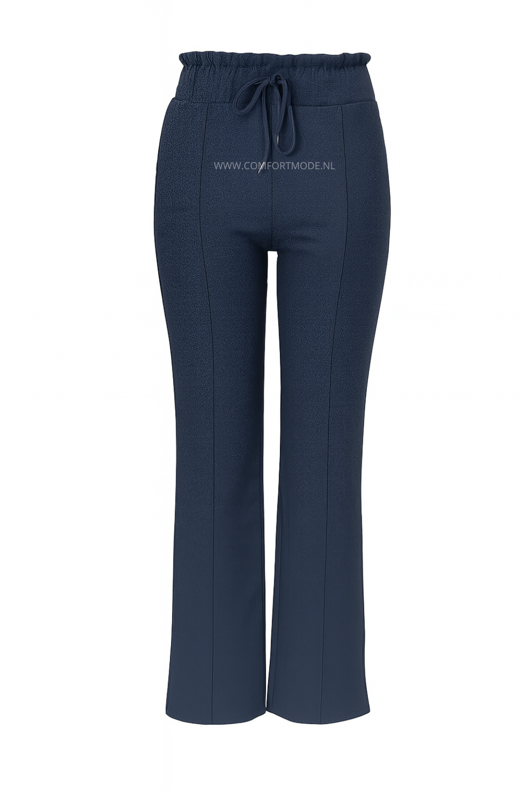 R272- COMFORTBROEK STRAIGHT LEG MET VETERS NAVY