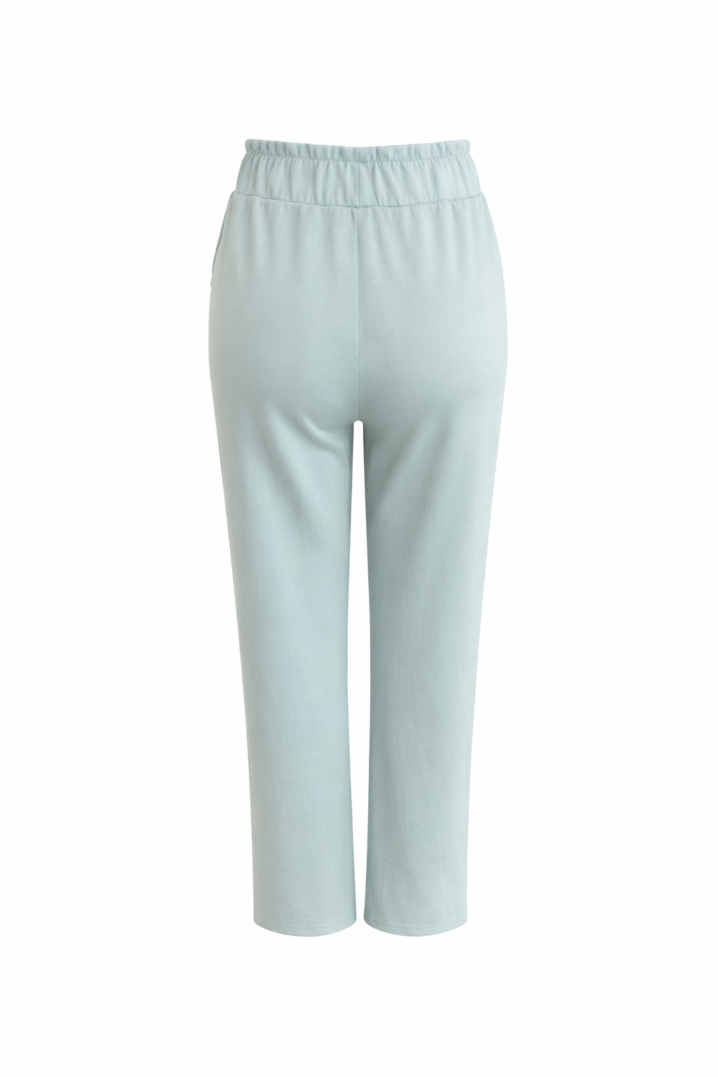 R602- COMFORTBROEK STRAIGHTLEG VETERS MINT GROEN ZOMERSTOF