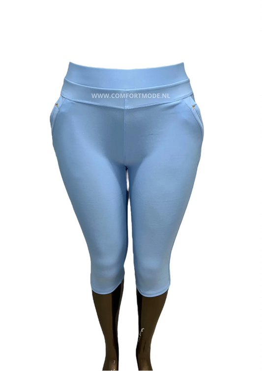 -COMFORTBROEK CAPRI BABYBLAUW