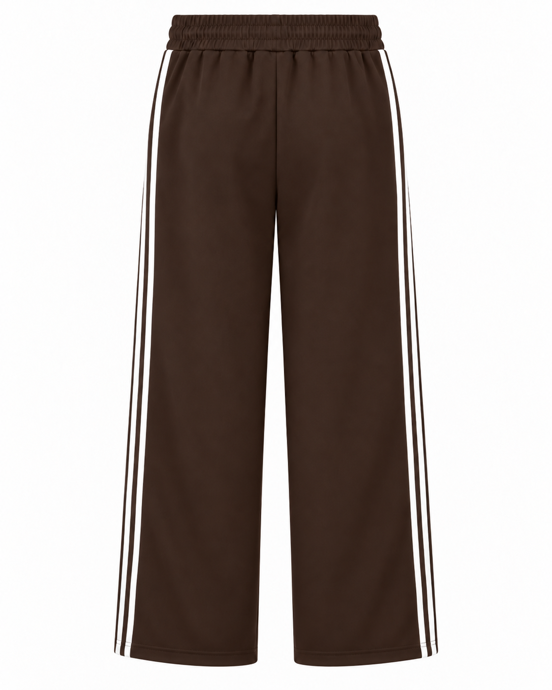 LY022 -COMFORTBROEK SPORTIEF GESTREEPT DONKERBRUIN THERMO