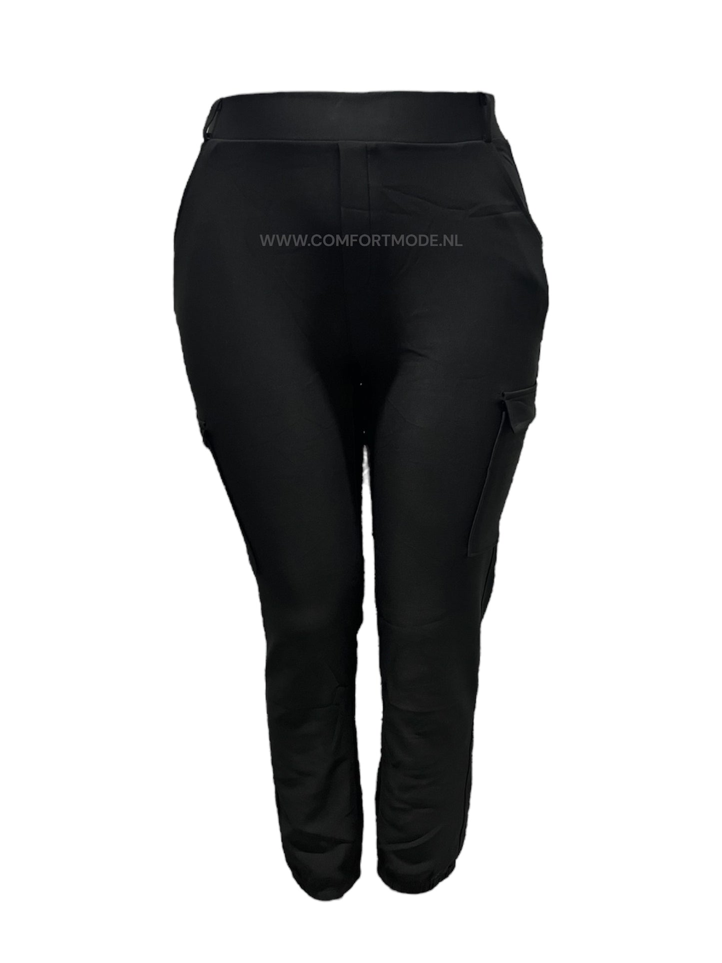 R266 -COMFORTBROEK CARGO ZWART