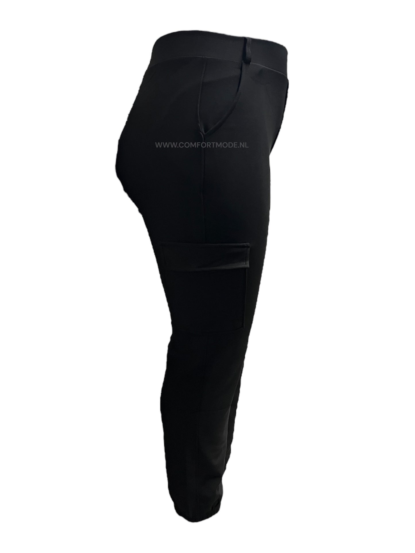 R266 -COMFORTBROEK CARGO ZWART