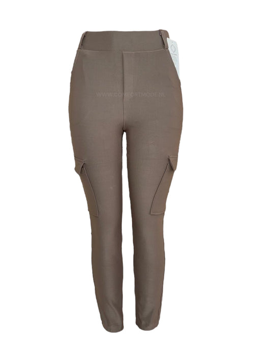 R266- COMFORTBROEK CARGO TAUPE