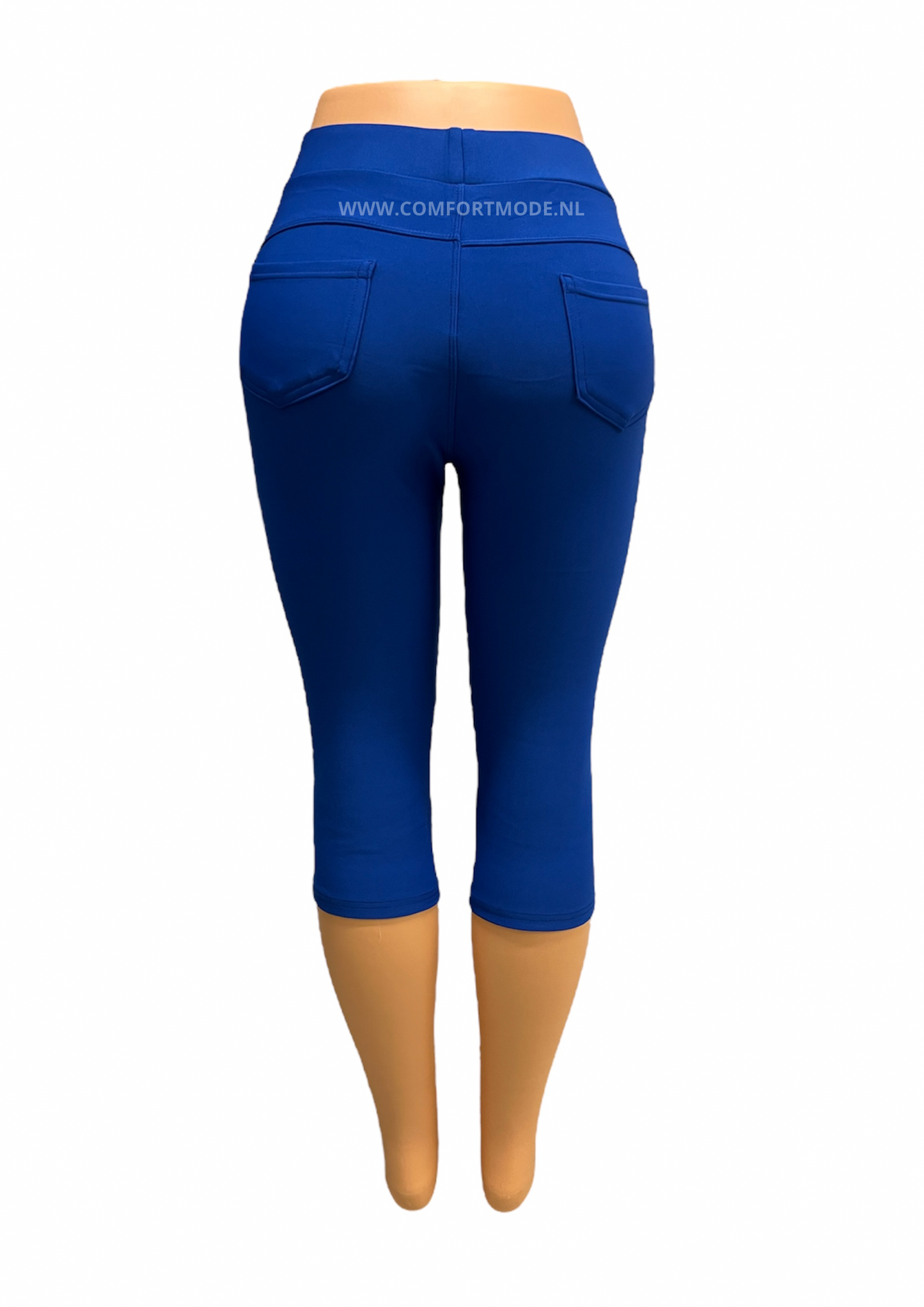 -COMFORTBROEK CAPRI ROYAL BLAUW