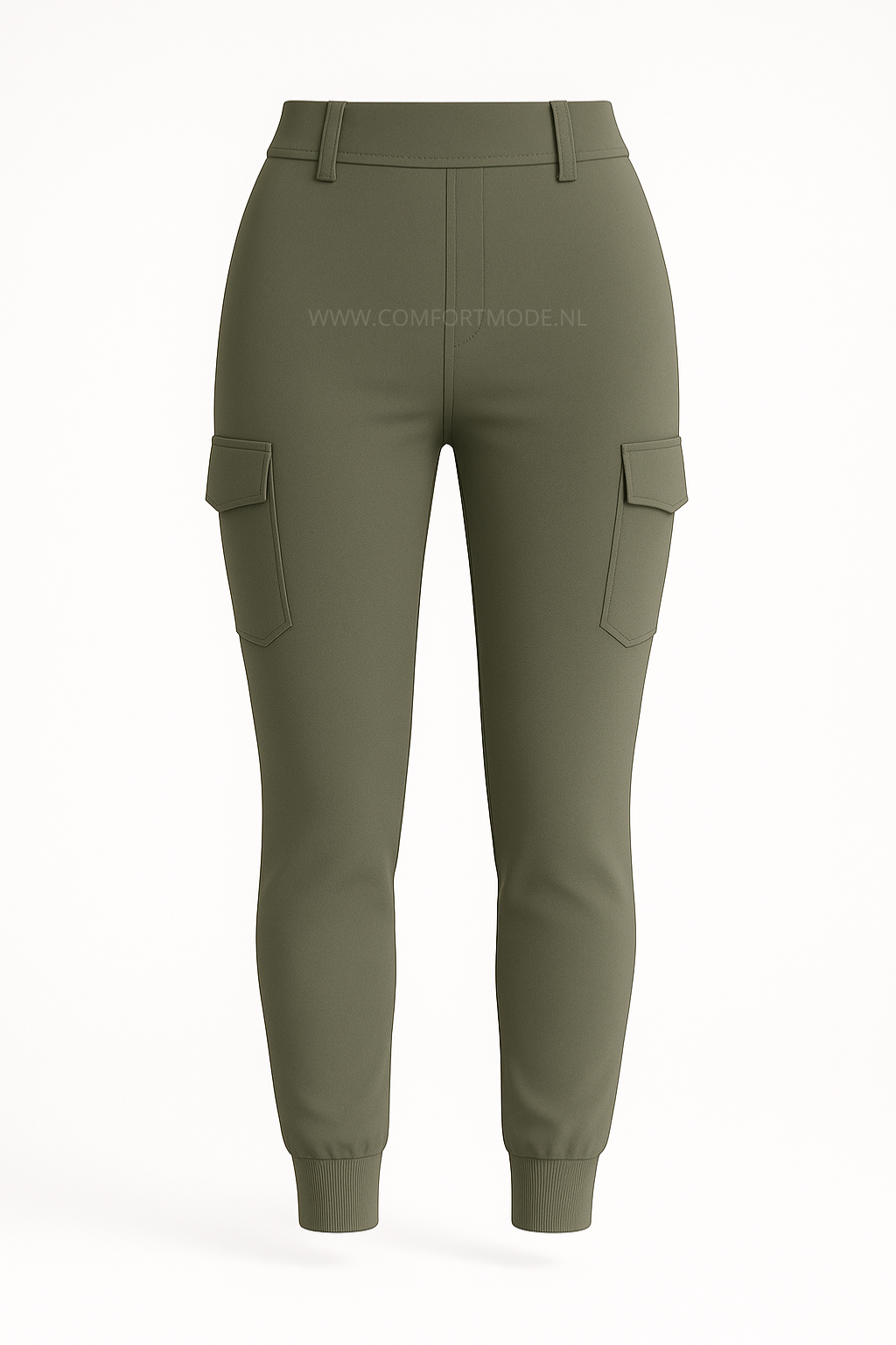 R266- COMFORTBROEK CARGO GROEN