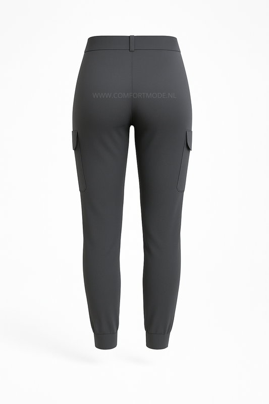 R266- COMFORTBROEK CARGO DONKERGRIJS