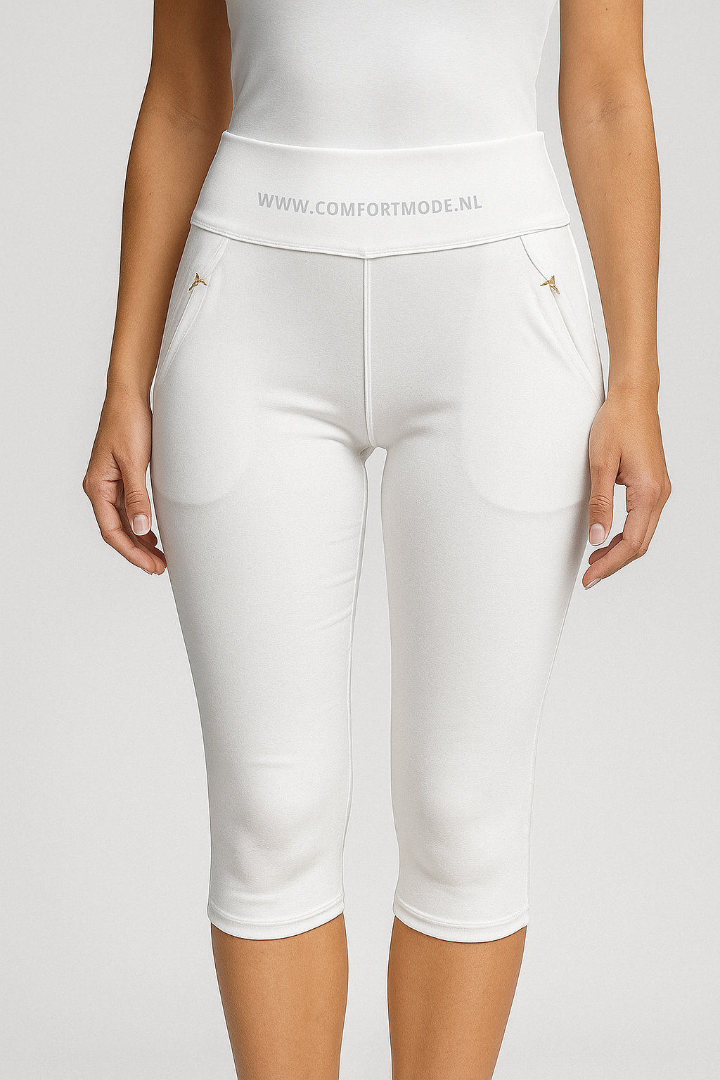 -CAPRI COMFORTBROEK WIT