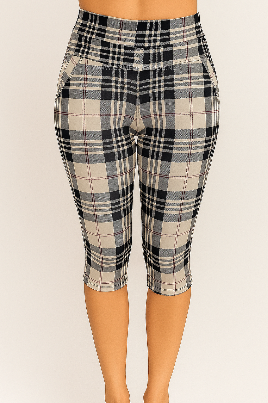 -COMFORTBROEK CAPRI BEIGE GERUIT
