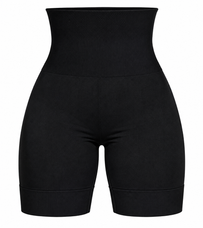 BIXTRA- High Waist Shapewear Short – Corrigerend & Naadloos Zwart