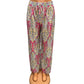 SUMMER PANTS WITH PRINT PINK - YARA