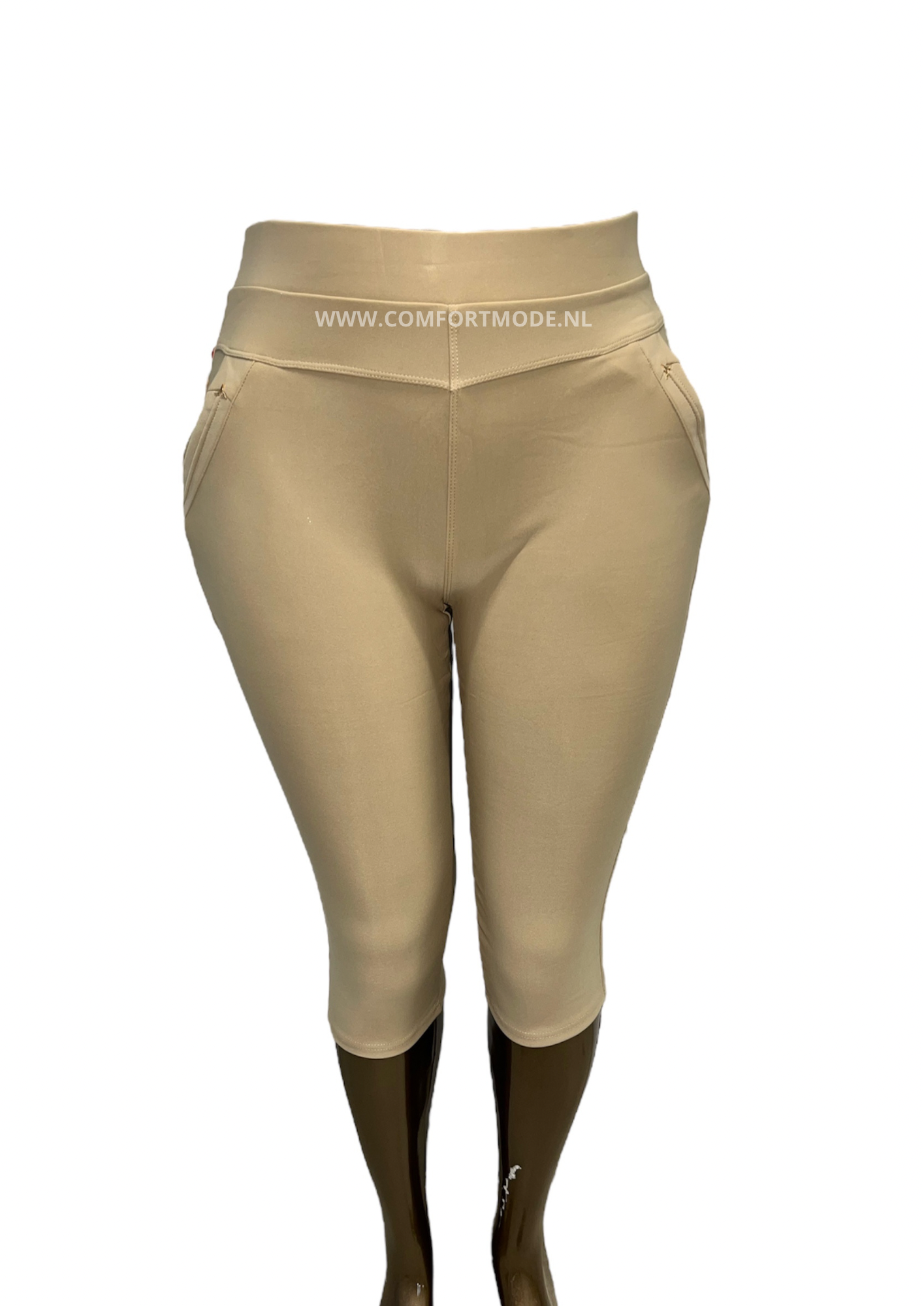 -COMFORTBROEK CAPRI BEIGE