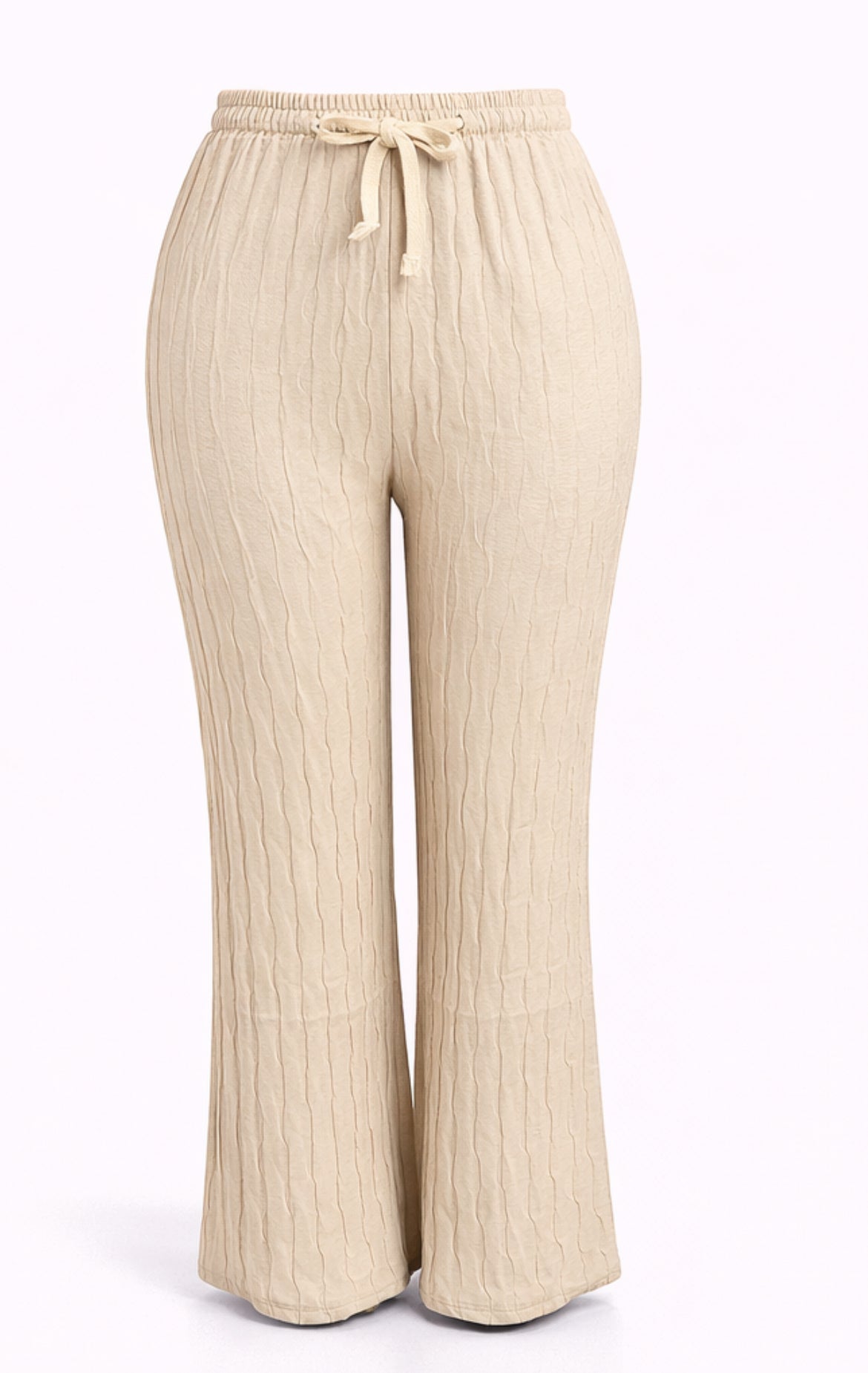 -COMFORT ZOMERBROEK -BEIGE LUCHTIG -ONESIZE