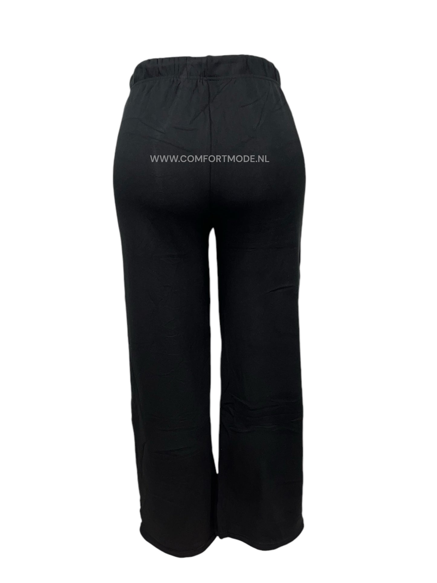 -COMFORTBROEK ZACHTE DAMES BROEK WIDE LEG