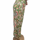 AIRY SUMMER PANTS WITH GREEN PRINT - ELLA