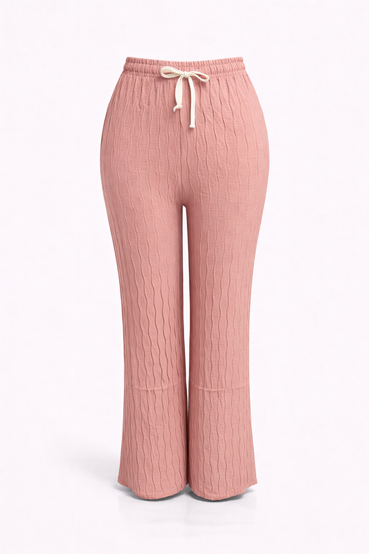 -COMFORT ZOMERBROEK -ROZE LUCHTIG -ONE SIZE