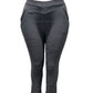 -COMFORTBROEK THERMO GRIJS MET HARTJE