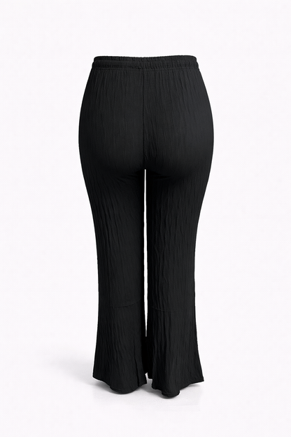 -COMFORT ZOMERBROEK -ZWART LUCHTIG -ONESIZE