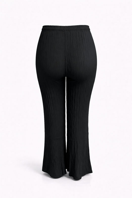 -COMFORT ZOMERBROEK -ZWART LUCHTIG -ONESIZE