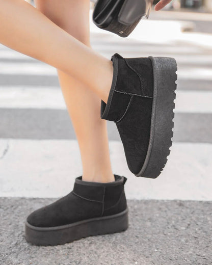 -BLACK LADIES BOOTS