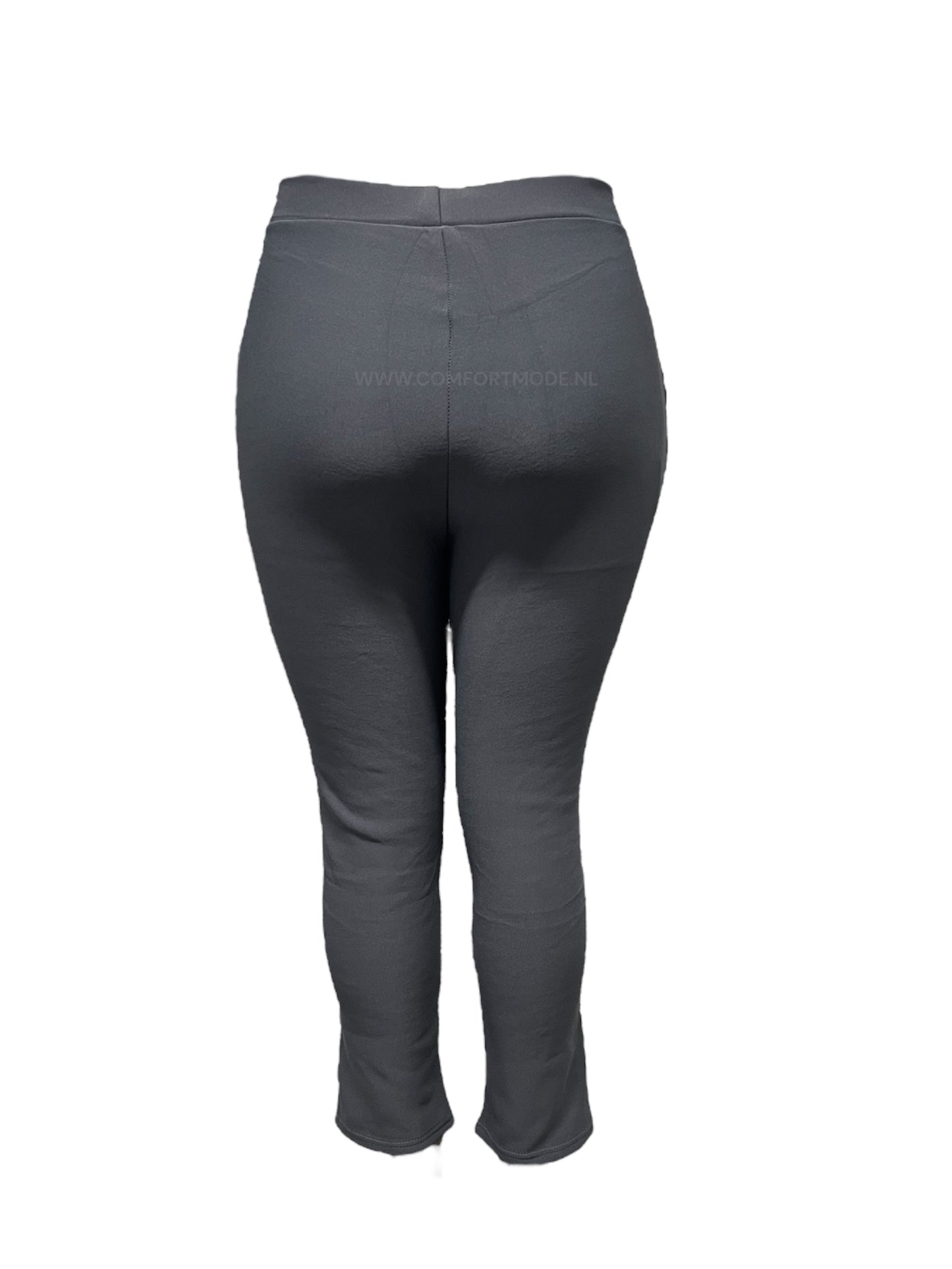 -COMFORTBROEK THERMO GRIJS MET HARTJE