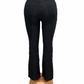 SALE -COMFORTBROEK ZWART FLAIR/FLARED