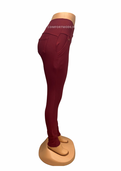 R216 -COMFORTBROEK BRANDEND ROOD - comfortmode