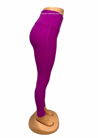 SALE -COMFORTBROEK NEON PAARS ZONDER ZAKKEN