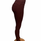 SALE -COMFORT PANTS RED BROWN