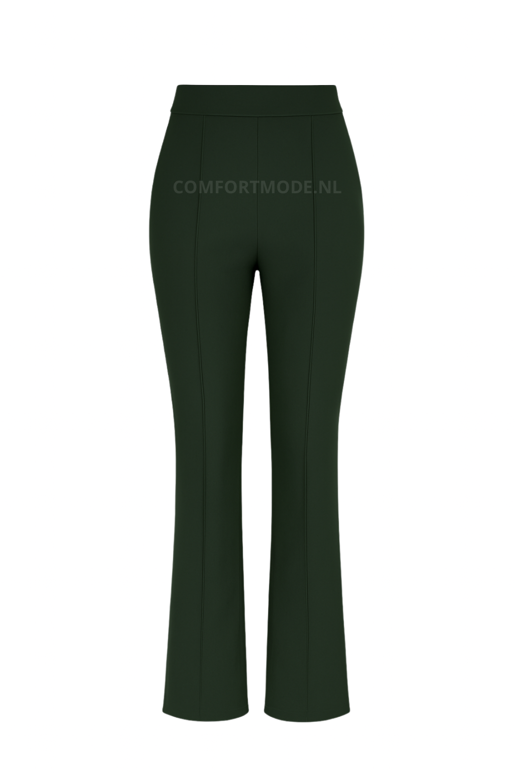 HY397- COMFORTBROEK FLAIR OLIJFGROEN
