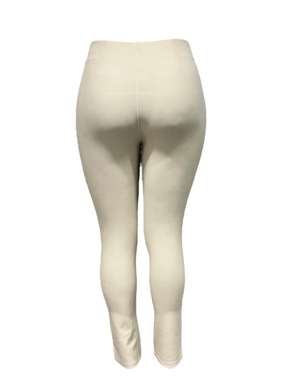 CARALINO-08- COMFORTBROEK CREME PANTALON