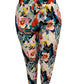 LUCHTIGE ZOMERBROEK MET PRINT GEKLEURD -PLUSSIZE